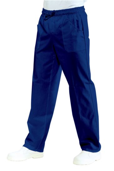 Pantalone con elastico - Isacco Blu